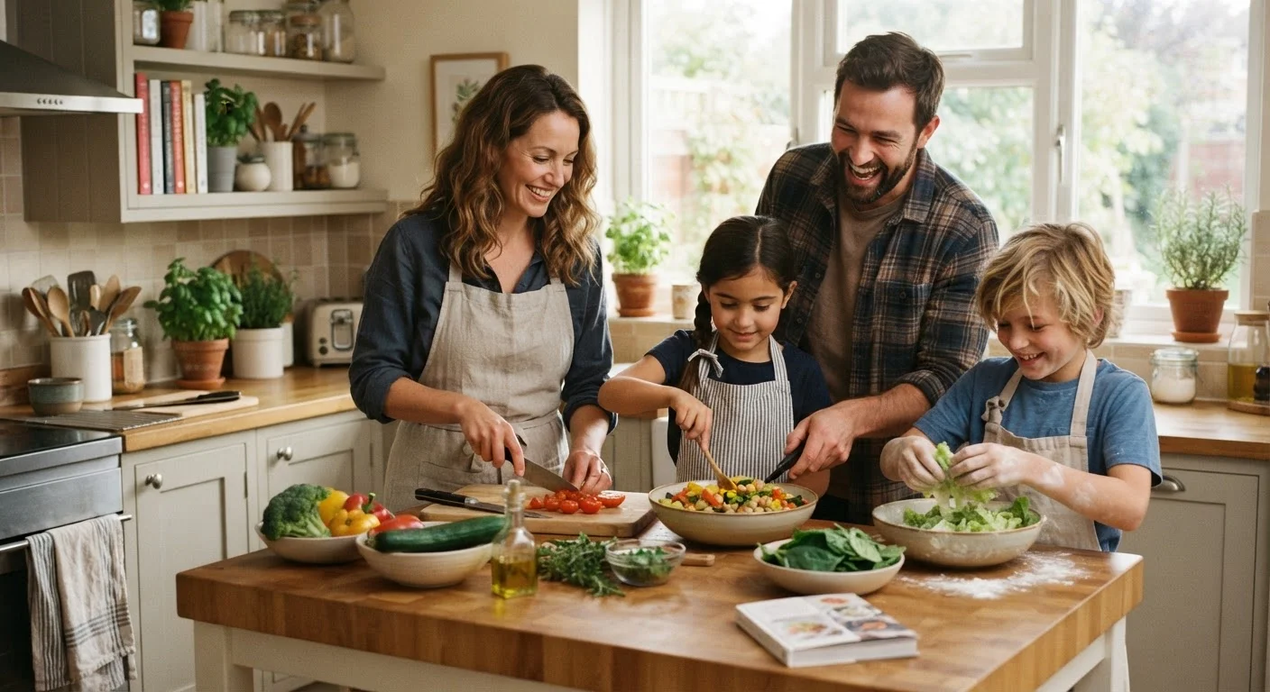Building a Low-Cost Family Wellness Routine