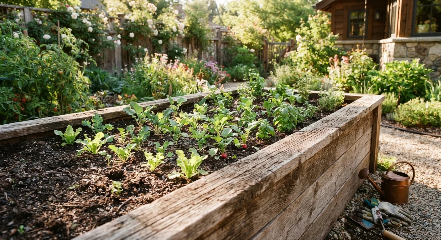 Weekend Garden Bed Projects Using Materials You Already Own