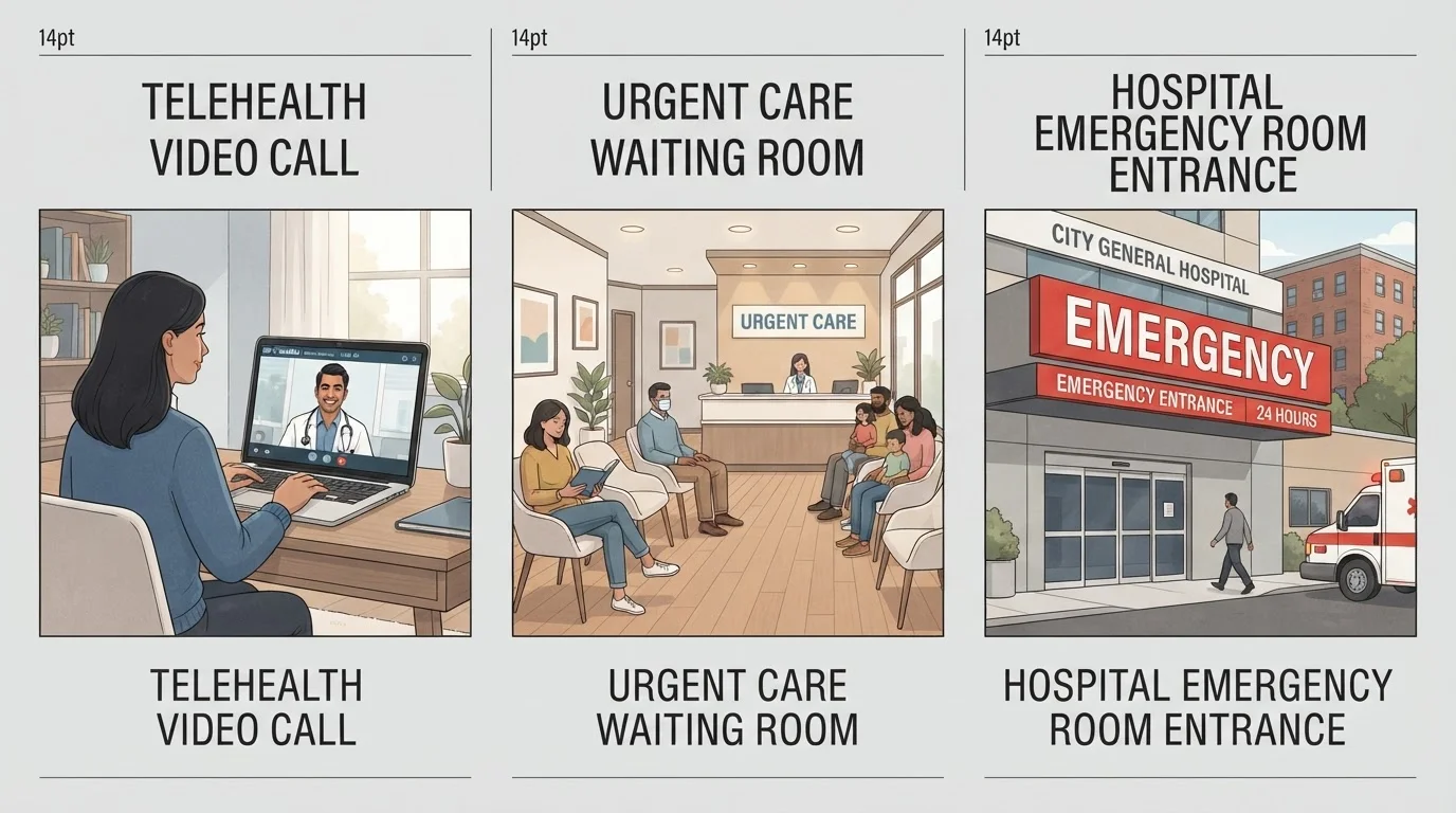 Navigating Urgent Care, Emergency Rooms, and Telehealth: Which to Use When